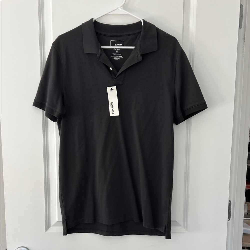 Sonoma Dark Grey Polo Shirt for Men